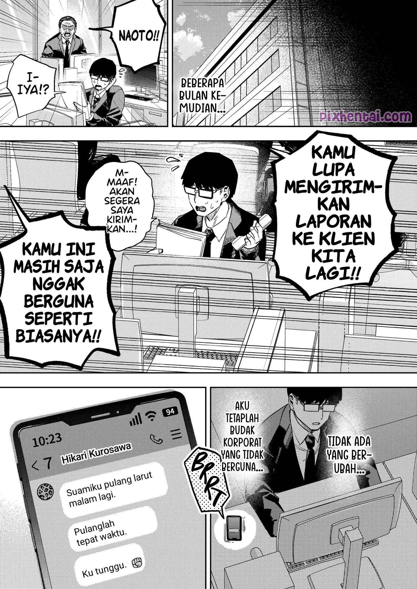 Komik hentai xxx manga sex bokep Ore wa Shachiku de Rinjin Gal Hitozuma no Seiyoku Shori Gakari 72